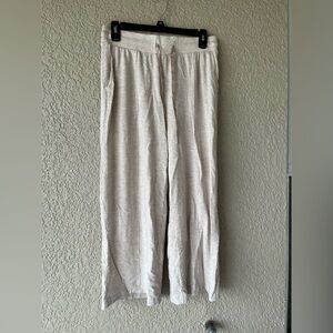 Travis Mathew Tan Lounge Crop Pants